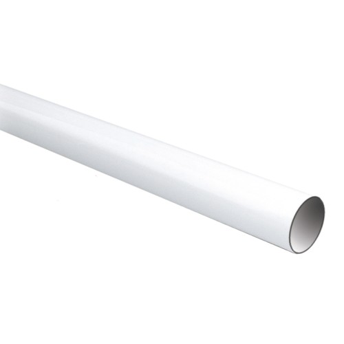              Brazo de 6 Mts. tubular blanco SIN calcomanías, SIN TAPON para Barrera Gard4 (001G0602)